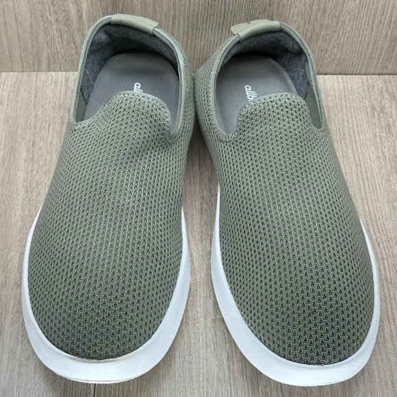 Allbirds Shoes Mens Size 13 Tree Loungers Slip On Sneakers Comfort Gray/Green - Picture 5 of 12